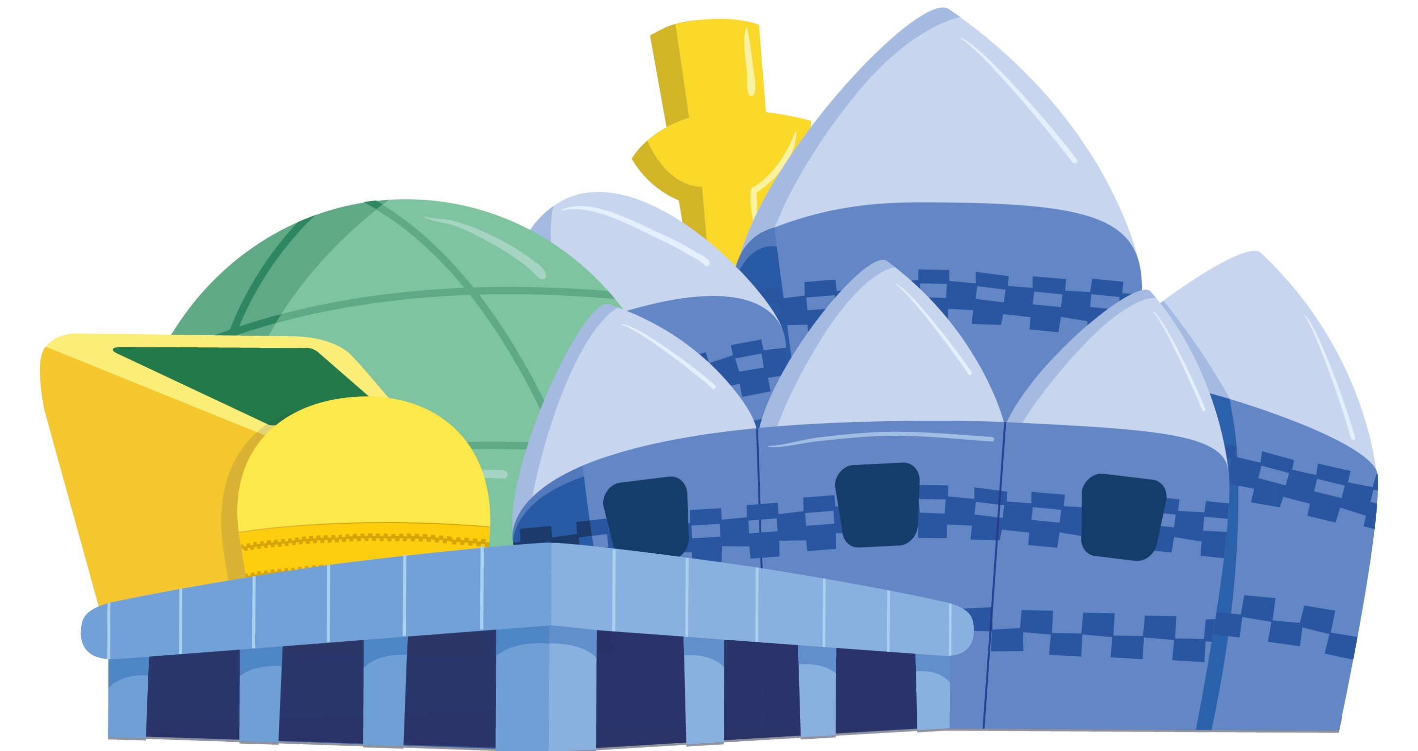 Papalote Castle Decoration